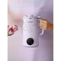 세룬 두유 제조기 미니 가정용 콩국 메이커 콩물기계, D. 세라믹 - 라벤더