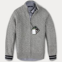 [포레스트캠프] [FOREST CAMP]Lambswool Zip-Up Cable Cardi