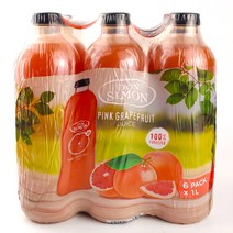 코스트코 돈시몬 핑크 자몽 주스 6L(1L x 6개)그레이프후룻 쥬스, 단품, 1L