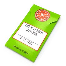 오렌지니들 UOx113GS 공업용바늘 닥고 바늘