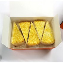 크레이프 조각케이크 (5조각 초코 밀크 동물성생크림), 밀크레이프, 5조각