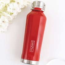 490ml 레드 콰트로 캔틴 캐리핸들 텀블러, 490ml/레드
