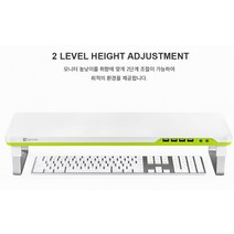 연세듀 큐밸리 ZIGNUM DESK F1다기능 모니터 받침대-색상랜덤