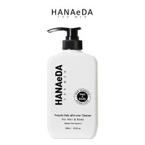 [20%할인] 하나에다 포맨 프로폴리스 데일리 올인원 클렌저 500ml _ 헤어샴푸&바디워시 겸용 남자샴푸 남자바디워시 남자올인원 남성올인원 군인올인원 남친화장품