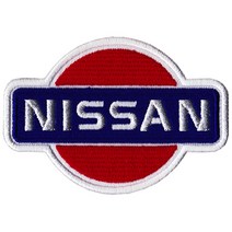 와펜 D840 - 레이싱 NISSAN 원형 패치 와펜