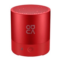 캠핑용 인산철 파워 뱅크 대용량 배터리 huawei mini speaker cm510 휴대용 무선 블루투스 스피커 방수 야외 스피커 스테레오 쌍 서라운드 큰 볼륨, 빨간색