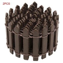 차폐휀스 담장공사 단독 주택 카페 담장 펜스 정원 마당 2 조각 나무 울타리 식물 화분 조경 장식 액세서리 미니어처 테라리움 미니 배리어 diy 키트