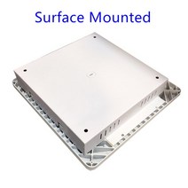 LED 캐노피 빛 60w 80w 100w 150w 뒤뜰 차고 LED 주유소 램프 표면 탑재 recessed 탑재 된 휘발유 역 빛, 01 60W_01 Warm White 3000k, 01 Surface Mounted