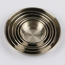 주방짱 국산 27종 스텐 STS304 스텐찬기 찬그릇 찬사라 앞접시 업소용 스텐그릇, 2호, 1개