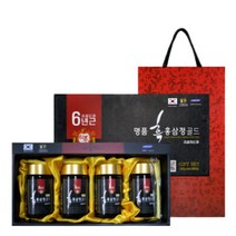 국내산 흑삼 홍삼정 골드 6년근 더진한 떠먹는홍삼 남성 여성 노인 시니어 60대 70대 어르신선물용 설날 집들이선물 추석 떠먹는홍삼진액농축액 사포닌 먹는법 부모님 선물세트