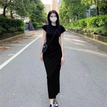 Z3JC 스윗백 힙원피스 여름 반팔이에요 여성 롱원피스