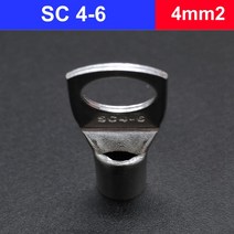 20/10/5PCS 4-10mm ² 터미널 와이어 용접 케이블 커넥터 키트 볼트 구멍 주석 도금 매트 카펫 러그 슈트 S, 04 SC4-6_02 10PCS