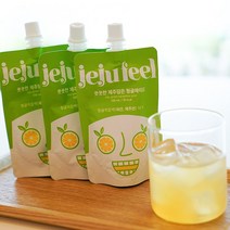 jejufeel 풋풋한 제주담은 청귤에이드, 100ml, 40개