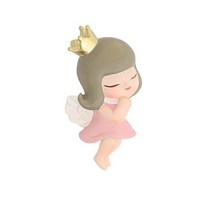 ROOGO 루고 천사소녀 스위치 장식 황금 왕관