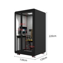 ASMR 녹음 접이식 피아노방음 가정용 부스 노래방 보컬 가정용방음부스 문 조립식 방음면, O