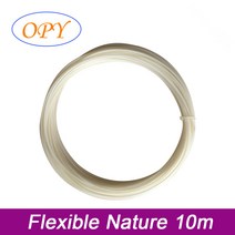 유연한 고무 필라멘트 3D 프린터 탄성 1 75 Mm 플라스틱 소재 10M 100G 샘플, Flexible Nature 10m