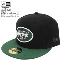 뉴에라 [슈즈네][정품] NFL 오피셜 캡 뉴욕 제츠 미식축구 모자 사이즈캡 미국직배송