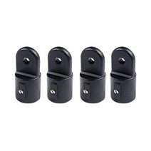 Bimini 상단 하드웨어 78 튜브용 외부 나일론 아이 엔드 캡4개