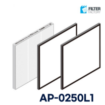 [호환]에어패스 AP-0250L1 미세먼지 차단 아파트 환기유니트 필터, 헤파필터1매+프리필터2매