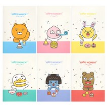 [문구조아] 카카오프렌즈 해피모먼트 신학기 무선제본 노트 어피치, 2개