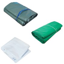 국산 PVC 타포린천 6X6 방수천막 갑바 창고용천막 지붕재 다용도천막, 반투명