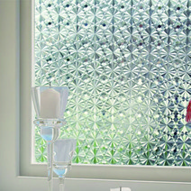 무점착 창문시트지 유리시트지 사생활보호필름 28종 시트지, 크리스탈(32202)