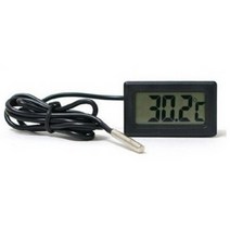 디지털온도계 / 실내외센서온도계 / 냉장고온도측정 / 케이블 1M, 1개