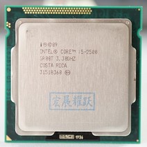 CPU 컴퓨터씨피유인텔 코어 i5-2500 i5 2500 쿼드 CPU LGA 1155 PC 컴퓨터 데스크탑 100% 제대로 작동 프로, 한개옵션0