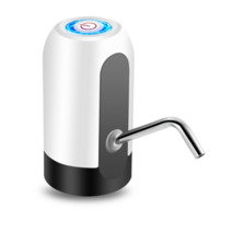 냉온수기 냉수 온수 셀프 소형 미니 정수기 hipicok water bottle pump usb 충전 자동 전기 워터 디스펜서 펌프 병 워터 펌프 자동 스위치 디스펜서, 하얀색, 협력사, 01 white