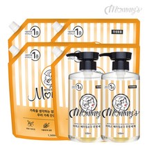 마미스 베이킹소다 주방세제 500ml 2개 + 1.5L 4개, 1세트, 7000ml