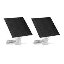 태양광 패널 인버터 설치 태양열 1-3PCS 10W 5V 방수 전지 야외 카메라 IP CCTV 미니 캠 열 충전기 전화 보조베터리, 02 2PCS