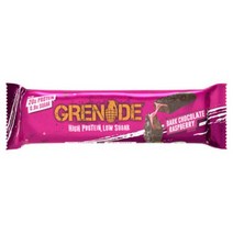 Grenade 그레네이드 카브 킬라 다크 초콜릿 라즈베리 프로틴 바 60g 6팩, 6개