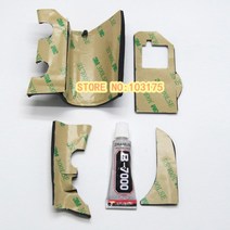 렌즈 마운트 마이크로 포서드 그립 고무 유닛 USB 4 개 니콘 D700 DSLR 카메라 3M 테이프 접착제