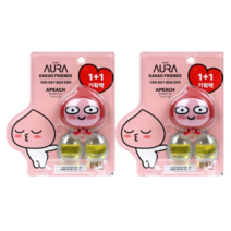 카카오 프렌즈 방향제 어피치 방향제 2개 송풍구클립 자동차 차 고급 차량 방향제, 어피치세트 - 2개