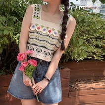 FLAPPER 플라워자수뷔스티에니트_FB3MKN030C