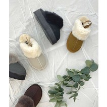 통굽 어그 스웨이드 양털 밴딩슬리퍼 RJ-n1007