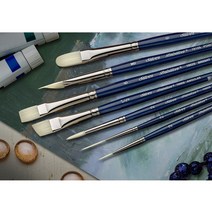 삼원 브리슬론 1900S 아크릴붓/유화붓, 02.1902S Bright, 1902S-4