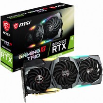 MSI 지포스 SUPER 게이밍 트리오 D6 8GB 트라이프로져 그래픽카드, RTX2080SGT