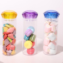 크리스탈 트라이탄보틀 3세트 3P 워터 투명 휴대용 물병 물통, 500ml, (투명+빨강+초록)