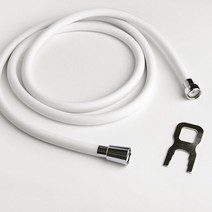 바디빔 물때방지 샤워 호스 (2m) 꼬임방지 PVC 튜브, 물때방지 호스(2m)