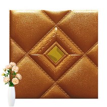 샌드위치 판낼 부자재 새로운 DIY 홈 거실 장식 TV 배경 벽 스티커 스테레오 천장 패널 지붕 거품 벽지 자, 한개옵션1, 10 10