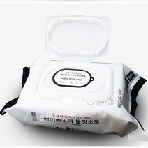 국산 물걸레 청소포 일회용 청소걸레 베이킹 소다 습식 물티슈 30매, 30cm x 22cm 30매