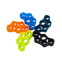 5 조각 실리콘 손가락 끝 확장기 재사용 가능한 그리퍼 강도 휴대용 트레이너 강화제 저항 밴드 가제트, type1