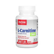 자로우 포뮬러스 L-카르니틴 500 500 mg 50 식물성 캡슐 타르트레이트