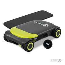 원더코어 어플 슬라이드핏 복근 롤러 코어 플랭크 코어 전신운동기구 홈트레이닝, 라임