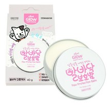 갈라진 애견 발 안미끄러운 보습밤 발화상 노화 피부 로션 크림 수분유지 강아지 영양, 1개