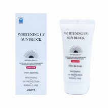 지고트 화이트닝 UV 썬 블럭 크림 3중 기능성 어린이 겸용 70ml 280986 선, 단품