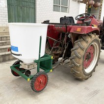 트랙터 비료살포기 염화칼슘 퇴비 입제 트렉터 부착, 용량 80kg