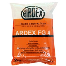 [시트라인] 아덱스 ARDEX FG4 (2kg) 고탄성 방수 줄눈 시멘트 타일줄눈제 아덱스메지, 블랙