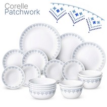 CO-115 코렐 패치워크 4인 세트 17P (코스트코 코렐 그릇세트)